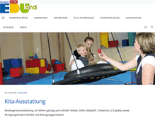 Tablet Screenshot of edu-land.de